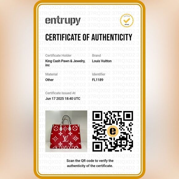 Louis Vuitton Onthego Giant Red & Pink Monogram Canvas Tote Mint Condition - Picture 11 of 11